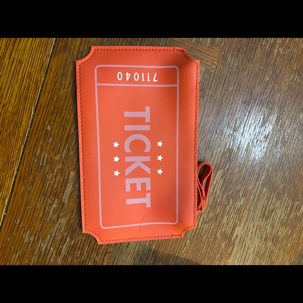 Ipsy movie ticket makeup bag